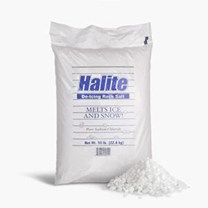 dart seasonal rs50-8551575 pe halite premium de-icing ice melt rock salt44; 50 lbs - case of 1