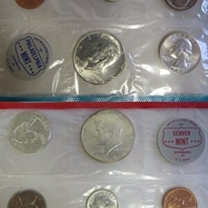 1964 Various Mint Marks Mint Set Perfect Uncirculated