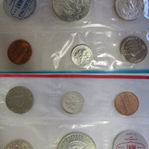 1964 Various Mint Marks Mint Set Perfect Uncirculated