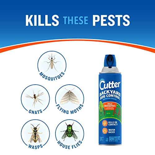 Cutter Backyard Bug Control Combo Pack, with Outdoor Fogger & Hose-End Spray Concentrate