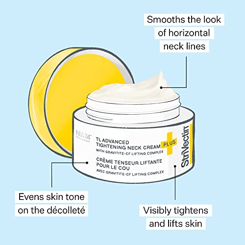 StriVectin Tighten & Lift Advanced Neck Cream PLUS, Anti-Aging Firming & Brightening Complex, 3.4 Fl Oz (Pack of 1)