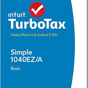 TurboTax Basic 2014 Simple 1040EZ/A, Federal Returns & Federal E-File (PC & Mac)