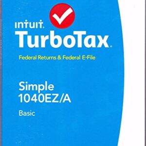 TurboTax Basic 2014 Simple 1040EZ/A, Federal Returns & Federal E-File (PC & Mac)