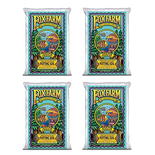 Fox Farm OceanForest1.5CF-4Pack FX14000 Potting Soil, Brown