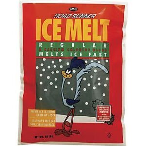 road runner ice melt; 50lb. bag