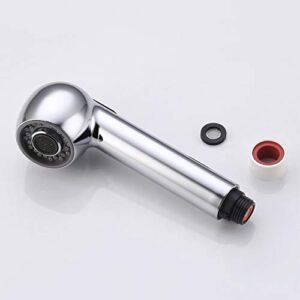 KES Kitchen Faucet Pull Down Sprayer Sink Faucet Pull Out Spray Head Kitchen Tap Replacement Part Polished Chrome, PFS4-CH