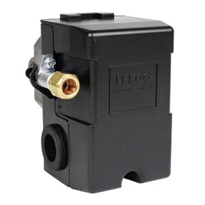 lefoo quality air compressor pressure switch control 95-125 psi 4 port w/unloader lf10-4h-1-npt1/4-95-125