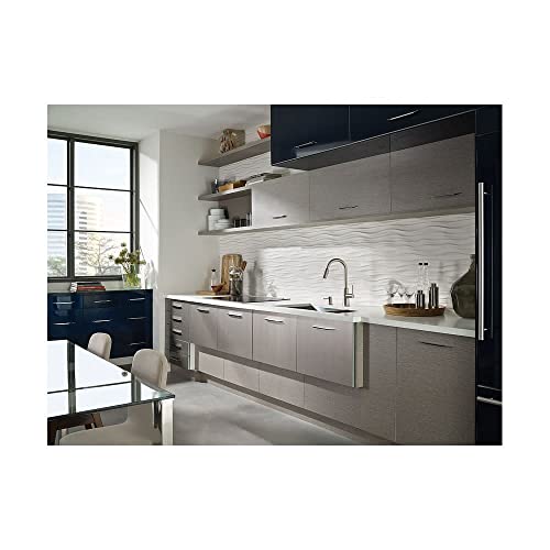 Moen 87066SRS Pullout Spray High-Arc Kitchen Faucet with Soap Dispenser from The Nori Collection,