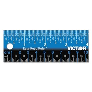 vctez12sbl - easy read stainless steel ruler
