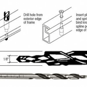 Step Drill for Plunger Latches