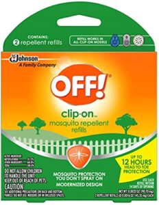 off! clip on refills 2 count (pack of 1)