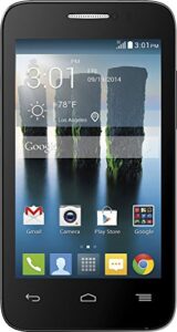 alcatel evolve 2 no contract phone - retail packaging - black