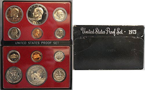 1973 S US Mint Proof Set Original Government Packaging