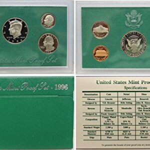 1996 S U.S. Proof Set in Original Government Packaging