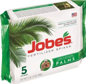 jobes palm fert spikes (pkg of 2)