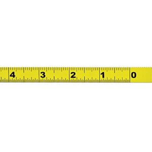 self adhesive measuring tape right to left – peel and stick ruler tape for workbench, woodworking, & more – sticky steel tape measure – high-accuracy and easy to read measurement