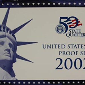 2002 S US Mint Proof Set Original Government Packaging