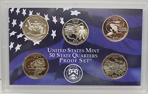 2002 S US Mint Proof Set Original Government Packaging