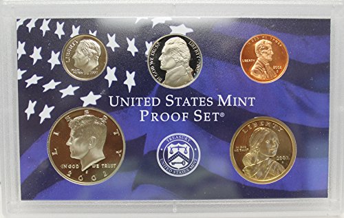 2002 S US Mint Proof Set Original Government Packaging