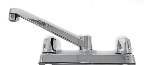 8" Faucet Sink ABS Plastic Chromed [PRO-1018] - Grifo de Plastico de Calidad para baño o cocina