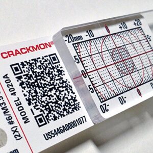 CRACKMON® 4020A Heavy-Duty Building Foundation Crack Monitor for Concrete, Masonry and Stucco