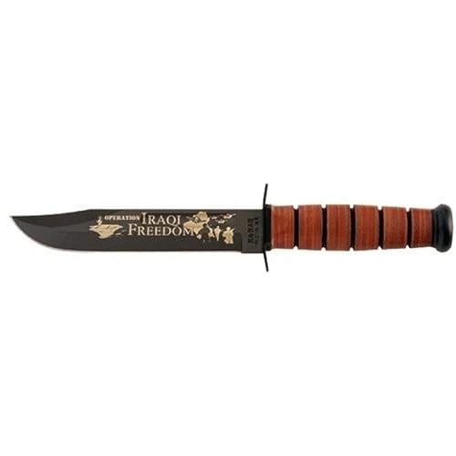 Ka-Bar - Knife, Operation Iraqi Freedom "Product Category: Outdoor Knives & Tools/Fixed Blade Knife"