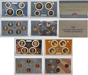 2009 s u.s. mint proof set - 18 coins - ogp superb gem uncirculated