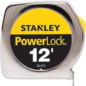 Stanley Hand Tools 33-312 3/4" X 12' PowerLock Professional Tape Measure