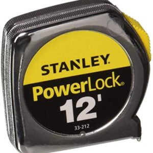 Stanley Hand Tools 33-312 3/4" X 12' PowerLock Professional Tape Measure