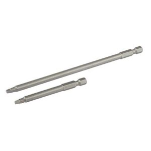 kreg dds 3-inch no.2 square driver bit and 6-inch no.2 square driver bit for kreg pocket hole systems (2 pack)