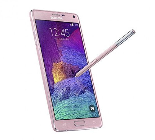 Samsung Galaxy Note 4 SM-N910H Unlocked Cellphone, International Version, Retail Packaging, Pink