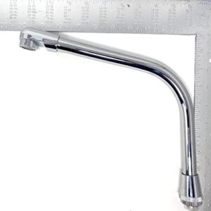 Two-Handle 8" Plastic Body Kitchen Faucet with Chromed Finish [1022 P] - Grifo de Plastico de Calidad para baño o cocina