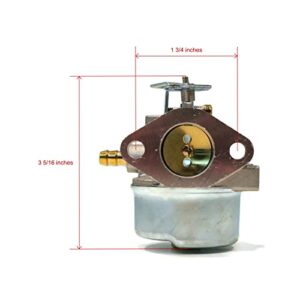 Carburetor For TECUMSEH 640052 640054 640349 Fits Model HMSK85-155905C HMSK85-155906B HMSK85-155906C Engine New Carb