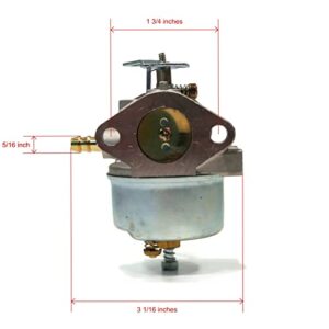 The ROP Shop Carburetor Carb Replaces for Tecumseh 632334 632334A Fits HMSK80-155542T HMSK80-155545T HMSK80-155545U Engine