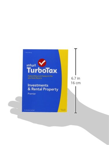 TurboTax 2014 Premier Investments and Real Estate Federal/State 2014 PC/MAC CD/DVD/Old Version