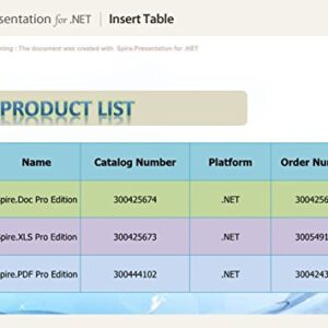 Spire Presentation Pro Edition E-iceblue