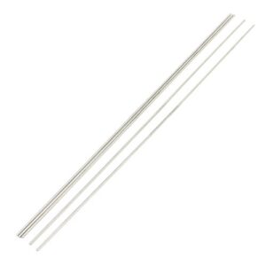 uxcell rc airplane 350mm x 2mm stainless steel round rod bar 5 pieces