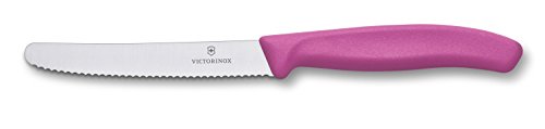 Victorinox VIC-6.7836.4US1 Swiss Classic Sets 4-Piece Utility Set (4½" Round Serrated) 1 of Each Color