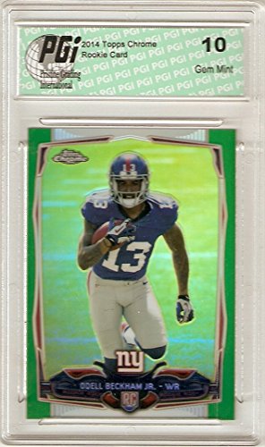 Odell Beckham Jr. 2014 Panini Black Friday #34 Only 499 Made Rookie Card PGI 10