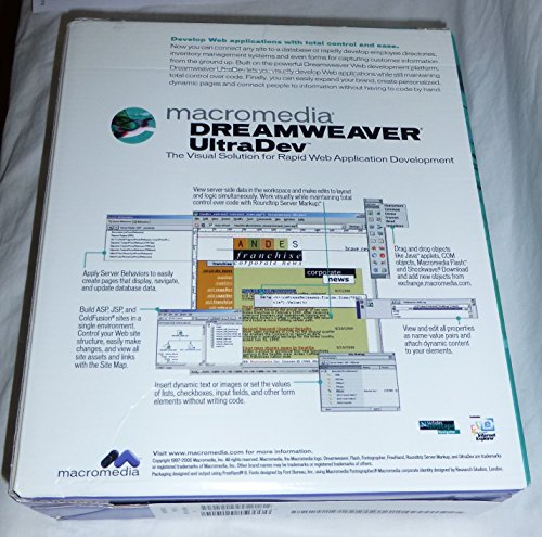 Macromedia Dreamweaver Ultradev