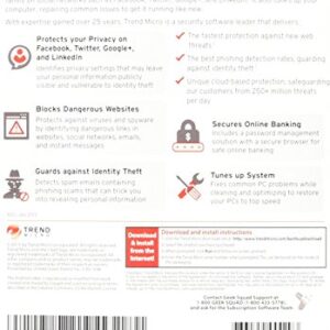 Trend Micro Titanium Internet Security 2014 (3-user) (6-month Subscription) - Windows