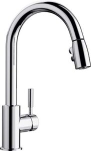 blanco 441761 1.5 gpm sonoma faucet with pull-down spray, polished chrome