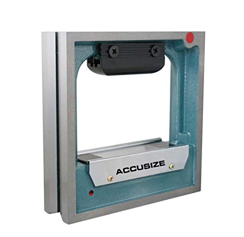 Accusize Tools - 6 x 6'' Precision Master Frame Spirit Levels x 0.0002''/10'', S908-C692