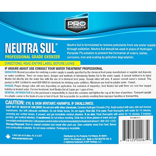 Pro Products HP05N Neutra Sul Professional Grade Oxidizer (5 Gallon)