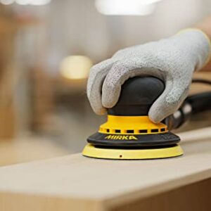 Mirka MID55020CAUS Direct Electric Random Orbital Sander, 5-Inch, Yellow, Black