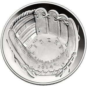 2014 P Modern Commemorative Baseball Hall Of Fame Proof, with OGP $1 US Mint