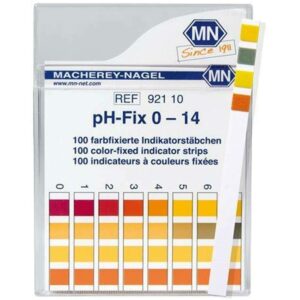 macherey-nagel 92110 0-14 ph indicator strips 100/box