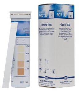 macherey-nagel, 90736, ozone test sticks, box of 12 strips. determination of ozone in air.