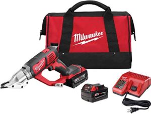 milwaukee 2635-22 m18 cordless 18 gauge double cut shear - kit