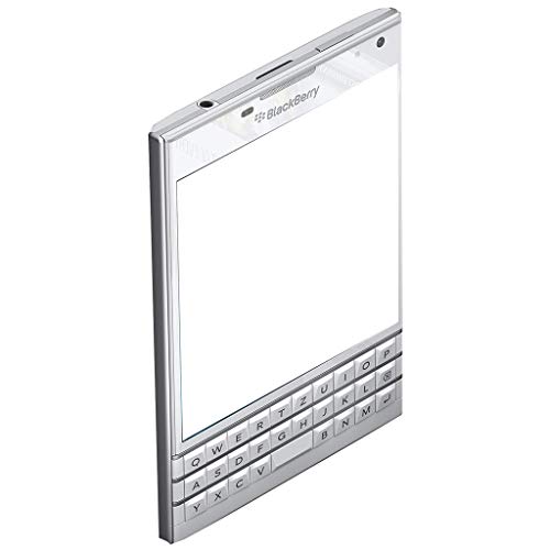 BlackBerry Passport with QWERTZ Keypad - 32GB 4.5" inch (GSM Only, No CDMA) Factory Unlocked 4G/LTE Smartphone (White) - International Version